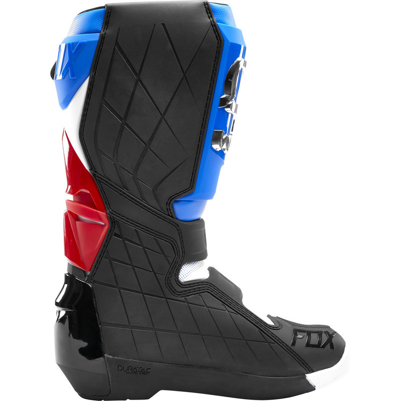 Fox Comp R Boot MX Boots - Blue/Red: MASH - Melbourne Action Sports Home