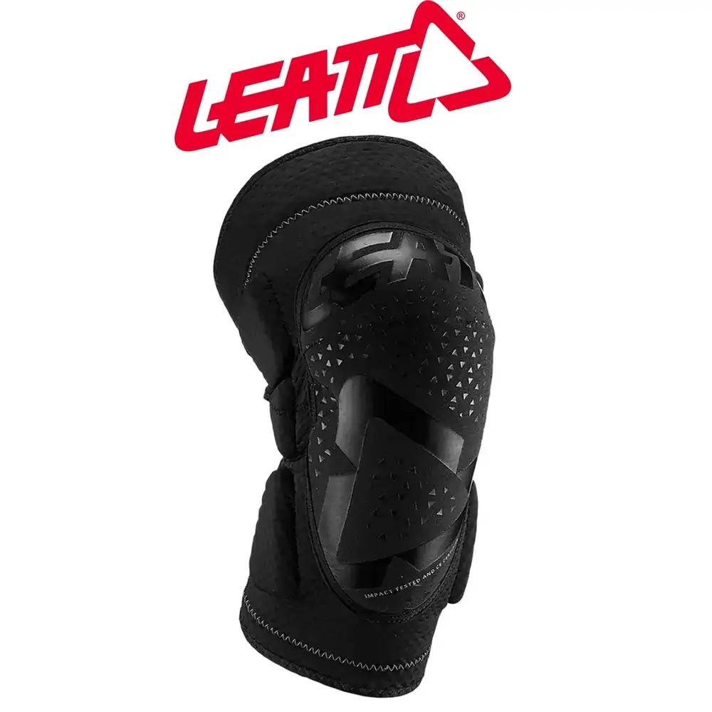 Leatt Knee Guard 3DF 5.0 - Black: MASH MX MTB