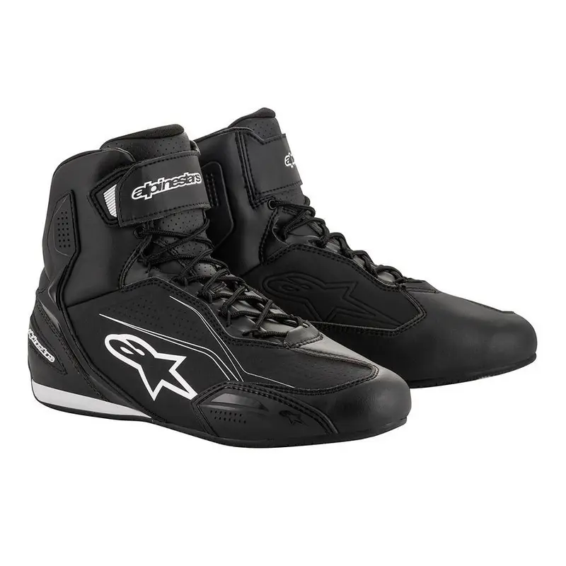 Alpinestars Faster V3 Ride Motorcycle Boots - Black: MASH MX MTB