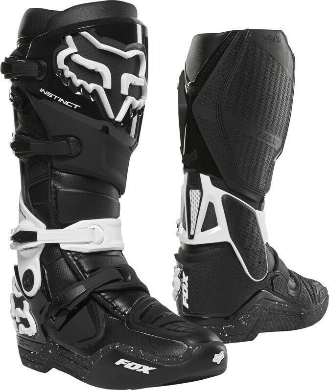 Fox Instinct MX Boots - Black (HOT BUY): MASH - Melbourne Action Sports