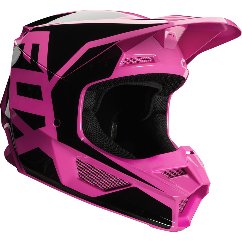 Fox V1 Prix ECE MX Helmet - Pink: MASH - Melbourne Action Sports Home