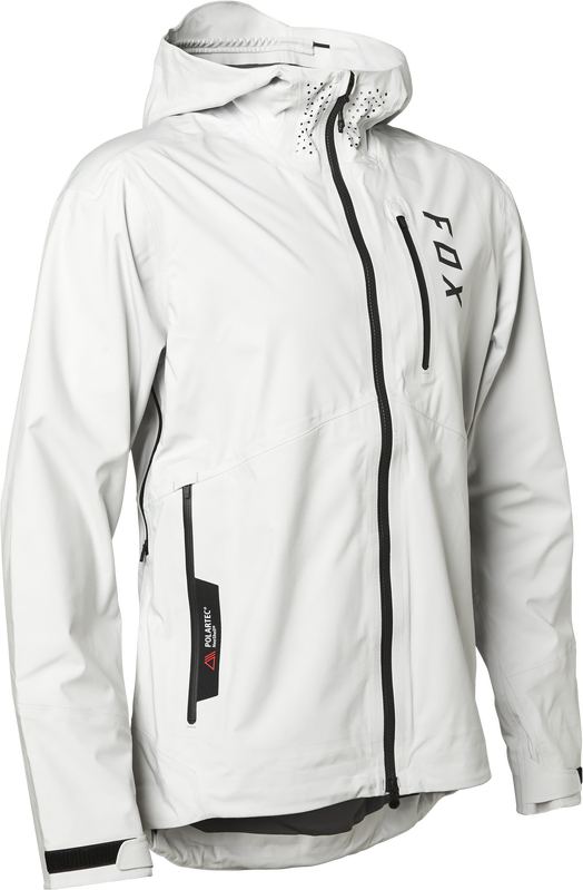 Fox Flexair Neoshell Water Jacket - Light Grey: MASH MX MTB