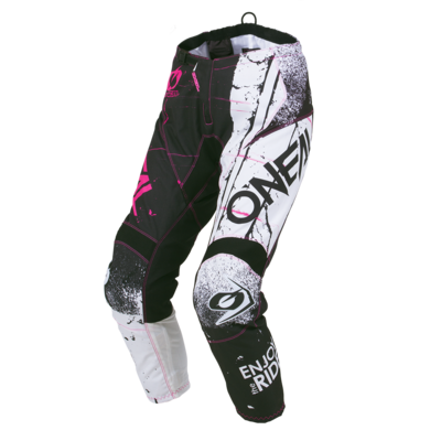 Oneal 19 Element Shred MX Pant  Girls - Pink