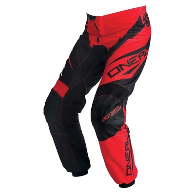 Oneal Element MX Pant  - Black Red - Size 2/3