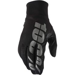 100% Gloves Hyromatic Waterproof - Black