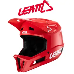 Leatt Gravity 1.0 Junior MTB Helmet - Fire - XS