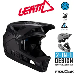 Leatt Enduro 4.0 MTB Helmet - Stealth