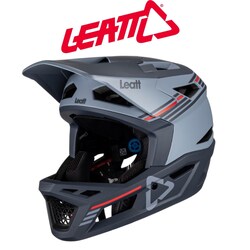 Leatt Helmet MTB Gravity 4.0 Titanium - Black