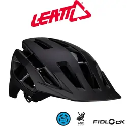 Leatt Helmet MTB Trail 3.0 - Black (HOT BUY)