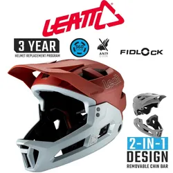 Leatt Enduro 2.0 MTB Helmet - Lava