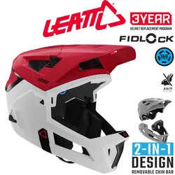Leatt Helmet MTB Enduro 4.0 - Red/White