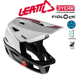 Leatt Helmet MTB Gravity 4.0 - Black/White