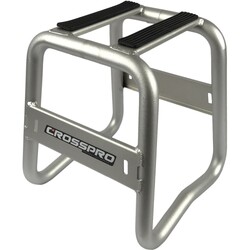 CrossPro Bike Stand Aluminium Motorcycle Stand - Silver