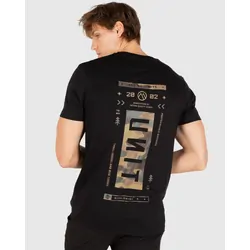 Unit Mens Peak Tee T-Shirt - Black