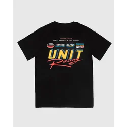 Unit Youth Racing Tee T-Shirt - Black