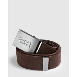 Unit Stretch Webbing Belt - Brown