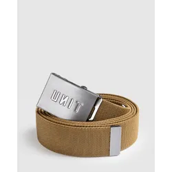 Unit Stretch Webbing Belt - Khaki