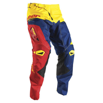 Thor MX Pants  Fuse - Navy/Red/Yellow
