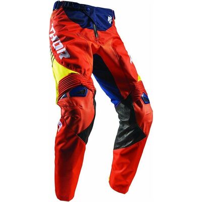 Thor MX Pants  Fuse Pro - Navy/Red