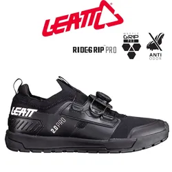 Leatt Shoe PRO Flat 2.0 - Black - Size 12 (HOT BUY)