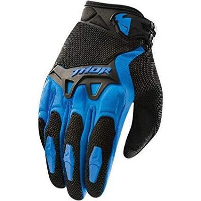 Thor MX Gloves Youth Spectrum - Blue