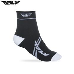 Fly Racing Action Socks - White/Black