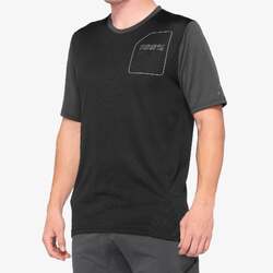 100% Jersey Ridecamp - Charcoal/Black