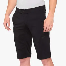 100% Shorts Ridecamp - Black