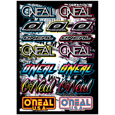 Oneal Sticker Kit 1 - 15 Pkt (Medium 8.5 x 12inch Sheet)