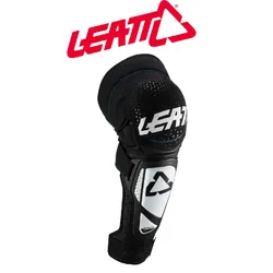 Leatt Knee/Shin Guard 3DF Hybrid EXT Junior - White/Black