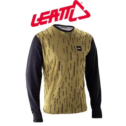 Leatt Jersey MTB Trail 3.0 Long Sleeve - Trails Brown