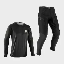 Leatt Ride Kit MTB Gravity 1.0 - Ghost Black