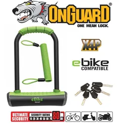 OnGuard Pitbull Standard U-Lock E-Bike 