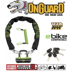 OnGuard Mastiff Chain Lock E-Bike 110cm x 10mm