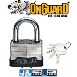 OnGuard Bullmastiff PADLOCK
