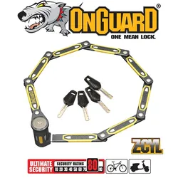 OnGuard K9 Heavy Duty Link Plate Lock 79cm