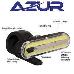 Azur Alien 2 Headlight 240 Lumen