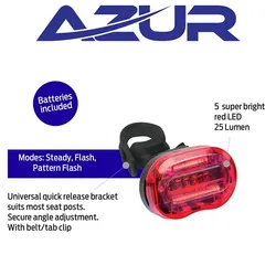 Azur Battery Tail 25L Light