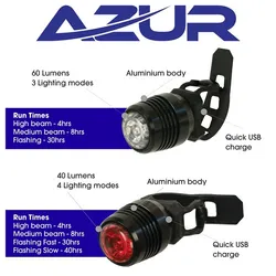 Azur Cyclops USB Light Set