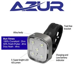 Azur Strobe Headlight