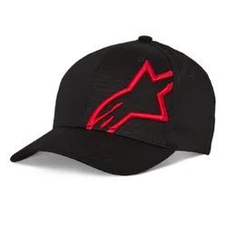 Alpinestars Corp Shift 2 Curved Brim S/M - Black/Red