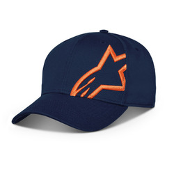 Alpinestars Corp Snap 2 Hat/Cap - Navy/Orange