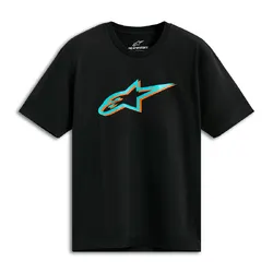 Alpinestars Ageless Shadow CSF Tee - Black/Turquoise