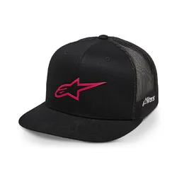 Alpinestars 3D Ageless Trucker Hat/Cap - Black/Red