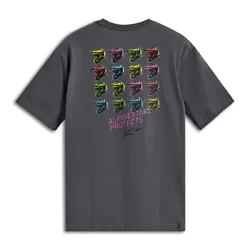Alpinestars POP Helmet Short Sleeve CSF Tee - Charcoal