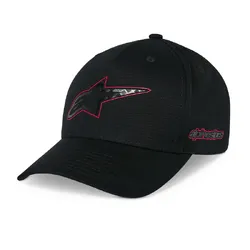 Alpinestars Carbon Fiber Snapback Hat/Cap - Black
