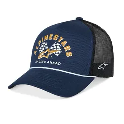 Alpinestars Finisher Trucker Hat/Cap - Navy/Black