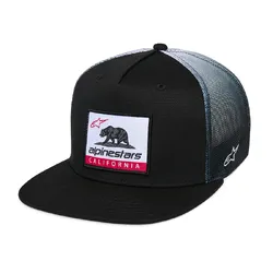 Alpinestars Cali Gradient Trucker Hat/Cap - Black/White