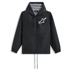 Alpinestars Speeder Chromium Windbreaker Jacket - Black/White