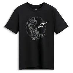Alpinestars Tech Boot Short Sleeve CSF Tee - Black